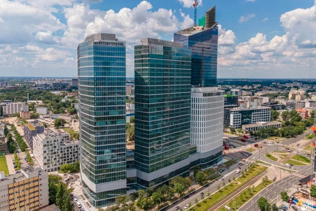 The Warsaw Hub — widok budynku