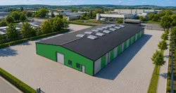 Hala BSE G2/6MW — widok z lotu ptaka