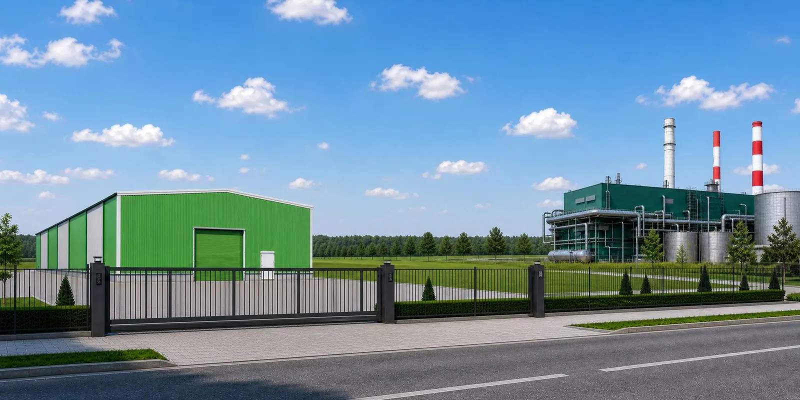 BSE na terenie Ciepłowni — widok 1
